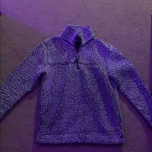 Sherpa quarter zip jacket